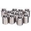 10Pcs Reducer Nut Thread Conversion Stainless Steel Repair Sleeve Bushing Screw Fastening