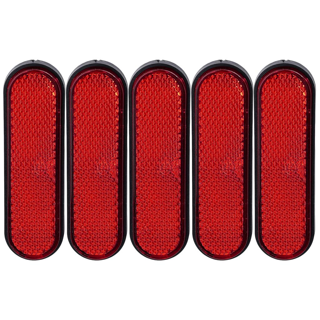 Riflettore Universale Autoadesivo Adesivo di Avvertimento Moto E-bike Sicurezza Notturna Piastra Riflettente Accessori Auto Camion Rimorchio
