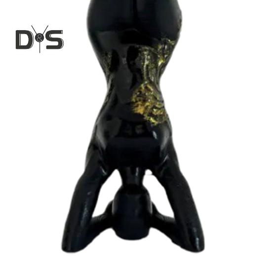Joogafiguuri kuju, vaigu zen-jooga kujuke, kodu töölaua sisekujundus joogapoosi ornament meditatsiooniruumi joogatoa joogasõpradele kingitus