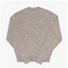 Acne Studios Face Logo Patch Unisex Knit C60101 Greige Melange  Drn 