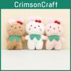 Adorable Plush Bunny Keychain Soft Toy Wholesale Teddy Bear Pendant Wedding Gifts