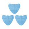 3pcs Microfibre Mop Replacement Pad Washable Steam Cleaning Compatible Steam Mop Pads Washable Mop Pads For Hoover Steam Mop