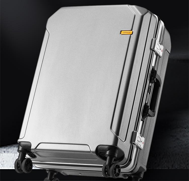2025 Durable 20" Carry-on Aluminum Suitcase with Universal Wheels for Men and Women