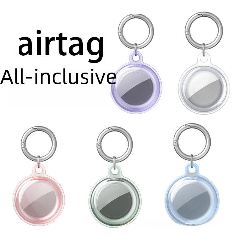 Universal Transparent Anti-Lost Tracker Keychain Case for Apple Airtag