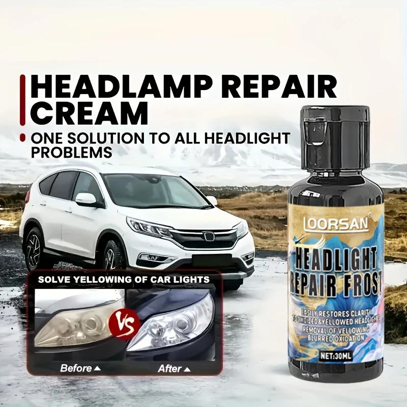 Scheinwerfer-Restaurationsset, Scheinwerferpolierung, Scheinwerfer-Kratzerreparatur, löst schnell Scheinwerferalterung, Kratzer