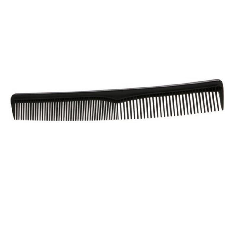 3pcs Hair Comb, Black Plastic Hairdressing Styling Fine Tooth Cutting Combs for Salon, Suits Most Kinds of Hair Types