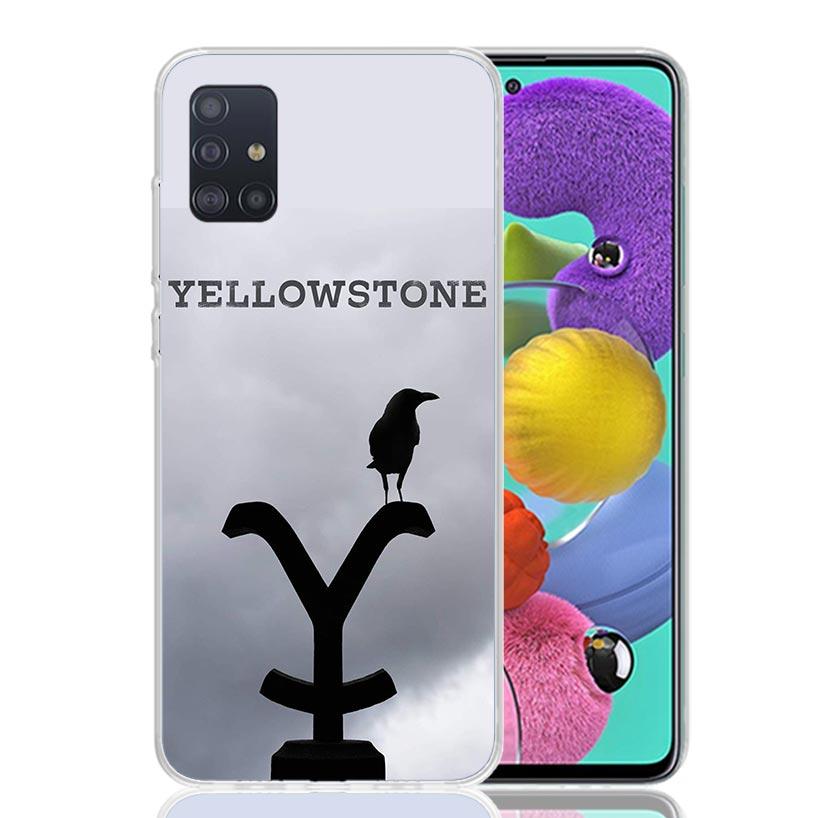 Yellowstone TV Show Phone Case For Samsung Galaxy A52 A32 A22 A12 A02S A50S A30S A51 A31 AA71 Note 20 Ultra 10 S10 Plus Galaxy A