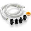 353020 Pool Booster Pump Hose Kit Replacement for Pen-tair Booster Pump & Polaris Pool Cleaner - 6-foot Pool Hose & 4 Hose Adapters