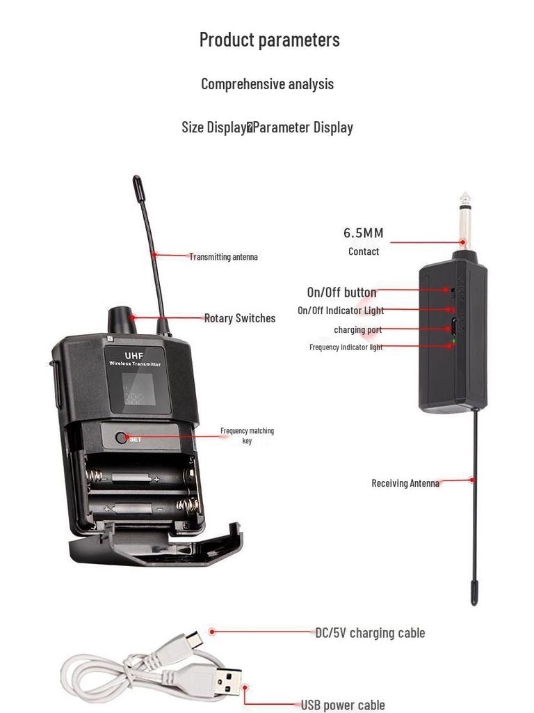 UHF Wireless Lavalier Microphone for Mobile Live Streaming & Vlogging - Special Offer