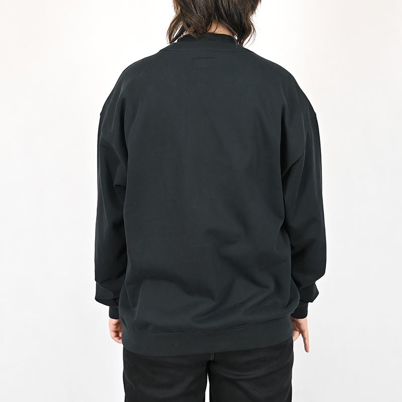 New Converse Sweatshirt Men's Black 10028409-A01