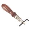 A44Z-Rainuroir et Biseauteur de Bord réglables Solides pour Couture et Marquage de Bordures Kits de Maroquinerie pour Coudre Outil de Maroquinerie pour Plier le Cuir