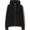 Check-trim Cotton Hoodie 81107901