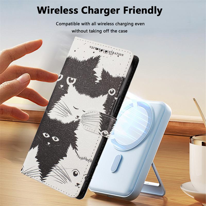 Case for Infinix Hot 60 60i 50 50i Note 50 50X 40 40X Pro Plus Smart 10 9 GT 30 20 Pro Painted Case Leather Phone Cover Fundas