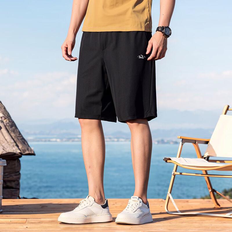JEEP Men's Summer Loose Fit Athletic Shorts