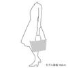 2way handbag with shoulder strap Blue Stitch 84901 [Kitamura] Y-1376 Women's Gray/White
