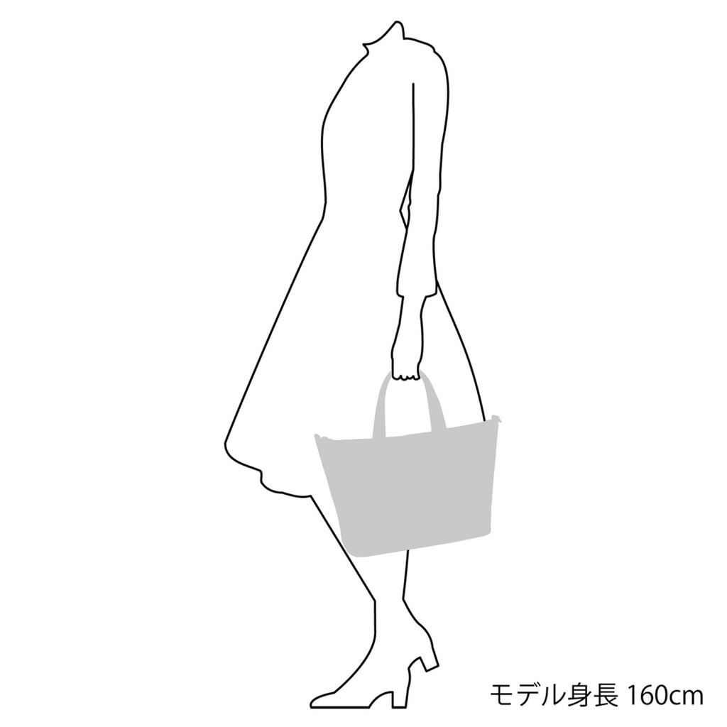 2way handbag with shoulder strap Blue Stitch 84901 [Kitamura] Y-1376 Women's Gray/White