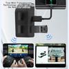 High Speed Charging Hub Glove Box Docking Station Central Control Splitter Adapter Car Accessories Easy to Install