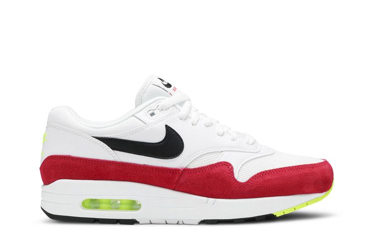 Nike Air Max 1 White Black Volt Rush Pink