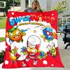 1pc Blanket Superthings2 Print Design, Lightweight Blanket for Sofa, Bed- Soft &Warm, Gift for All Seasons like Christmas, Halloween