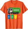 Garbage Truck Trash Recycling Design Truck Lover Job T Shirt