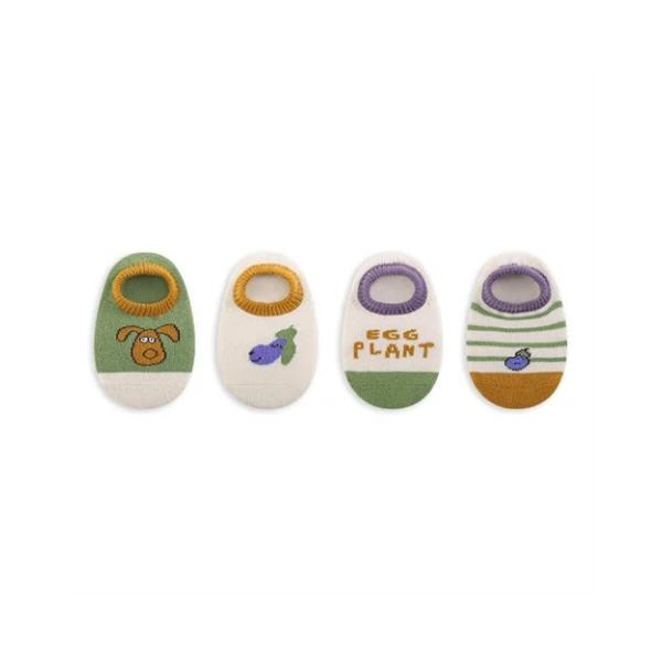 4Pairs/Set Newborn Baby Boat Socks For Girls Boys Summer Infant Girl Boy Toddler Floor Sock Anti-slip 0-4Y Children's Socks