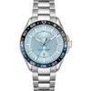 Runner Light Blue Stainless Steel Silver Gents Quartz Watch 1514207