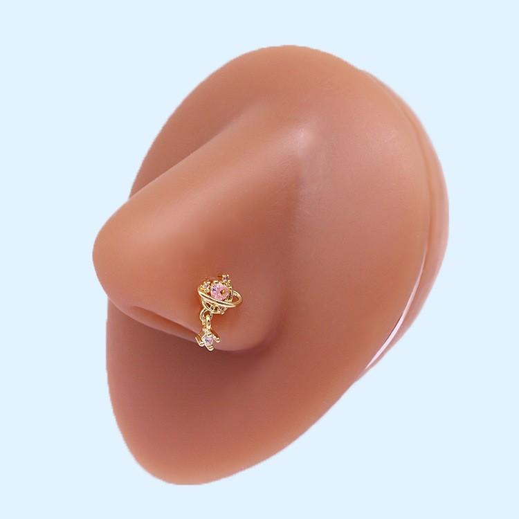 

20 калибра крест носа пирсинг для ногтей квадратный циркон овальный циркон из нержавеющей стали пирсинг носа украшение пирсинг носа ювелирные изделия