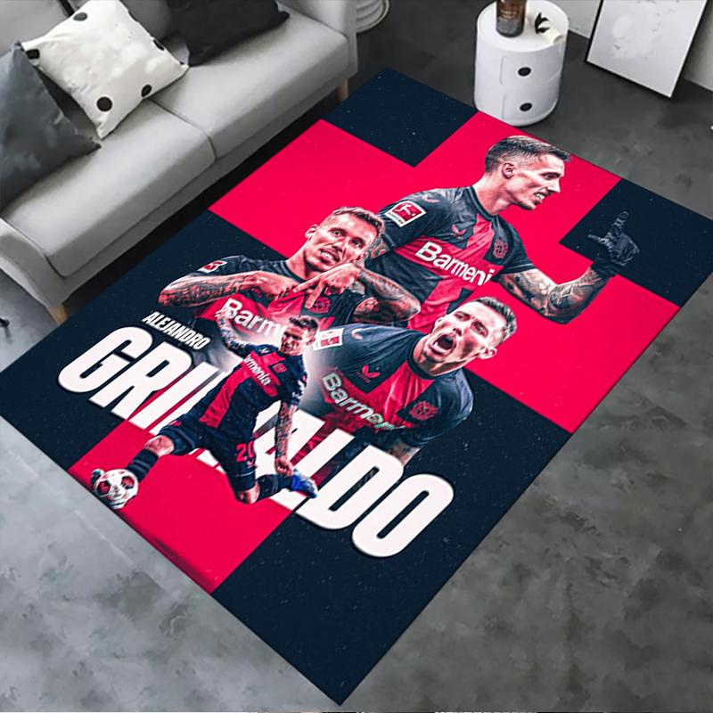 2025 New Bayer 04 Leverkusen Carpet Rug for Living Room Bedroom Home Sofa Decoration,Kids play Non-slip Floor Mat12 40x60cm( 15x23in )