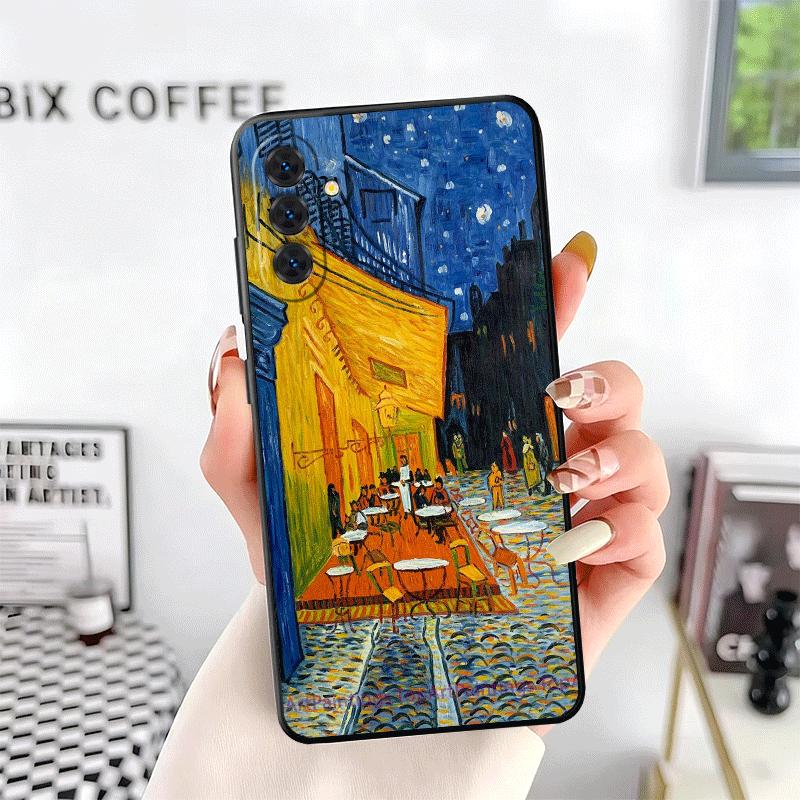 Van Gogh Oil Painting Aesthetics Soft Phone Case for Samsung A17 A37 A57 A16 A26 A36 A56 A15 A25 A35 A55 A14 A24 A34 A54 A13 A23