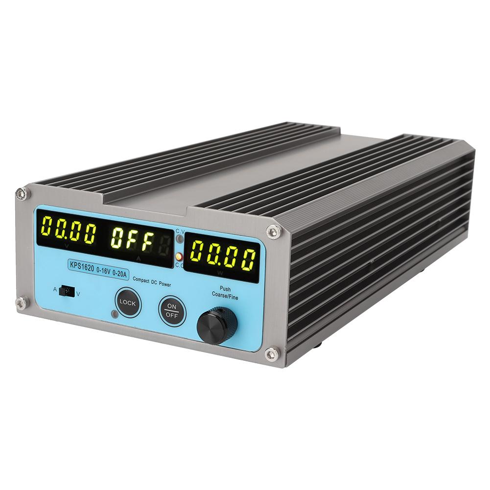 0 16V 0 10A 20A Output Adjustable Digital DC Power Supply 4 digital Display