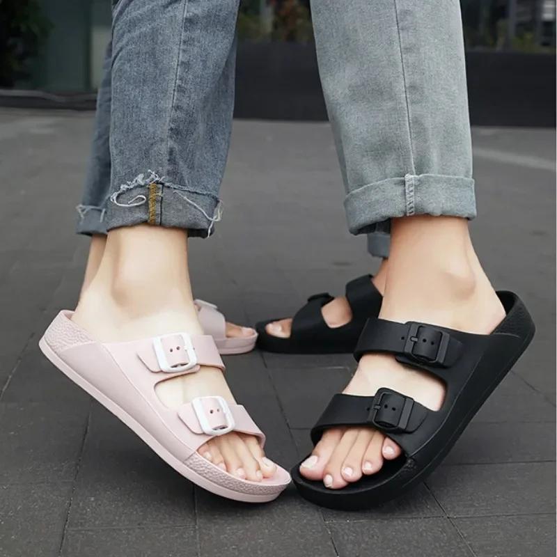 Fashion 2025 High Quality Slippers for Men Women Casual Comfortable Light Soft Bottom Anti-skid Outdoor Sandals Flip-Flops Beach Sandals