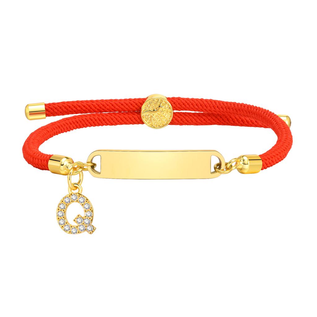Kostenloses Armband mit individuellem Namen, Anhänger mit Initialen A-Z, Personalisierte gravierte Armreifen für Paare, Jubiläums-Schmuckgeschenk
