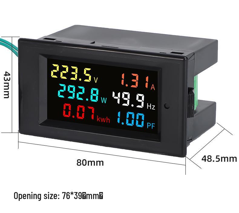 Digital AC Voltage & Current Power Monitor Module
