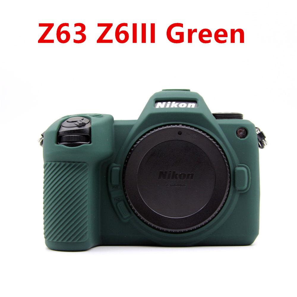Weiche Silikon-Schutzhülle für Kamera, Schutzhülle für Nikon Z50 Z50II Z5 Z6 Z7 Z6II Z7II Z6III Z63 Kameratasche Gummi-Haut
