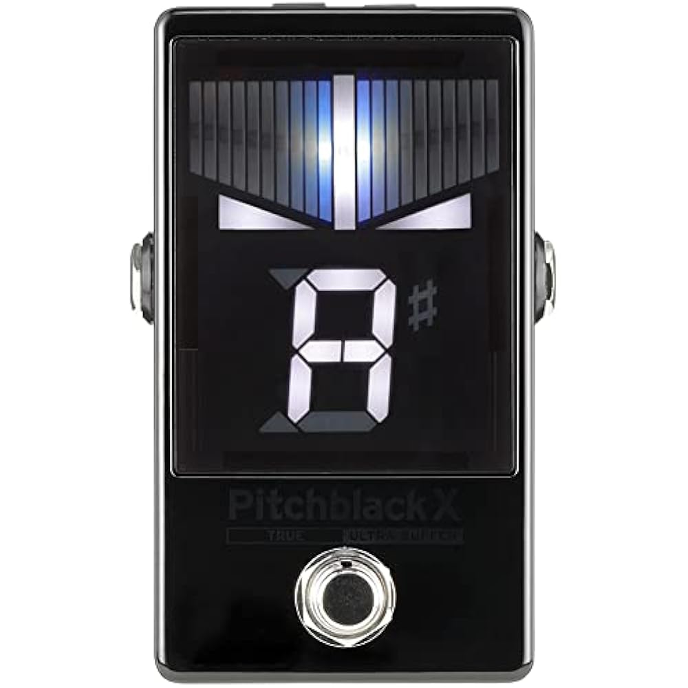 

KORG (KORG) Guitar/Bass Pedal Tuner Pitchblack X ± 0.1 Cent High Accuracy Ultra Buffer True Bypas...