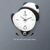 Creative Panda Clock Can Swing Silent Mute Wall Hanging Clock Watch Coffee Living Room Children's Room Decorative Clock