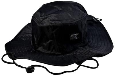 AVIREX Сафарі Капелюх Пригодницький Капелюх Гірський Капелюх AVIREX 1758300 Капелюх Кепка Бренд для Активного Відпочинку Водовідштовхувальний Чоловічий (Чорний (Звичайний розмір))