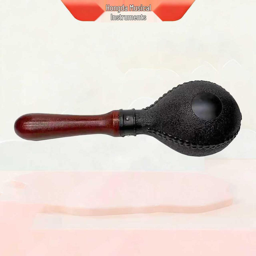 Hand-Cranked Maraca: Orff Percussion Instrument for Kindergarten Music and Early Education