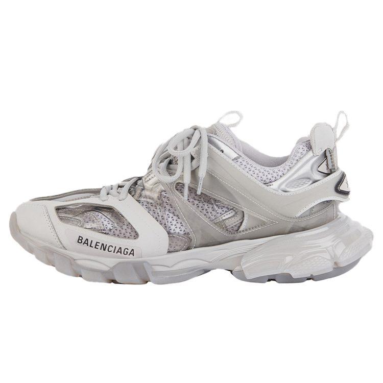 Balenciaga Track Clear Sole Daddy Shoes Grey/White 647742W3BM41200