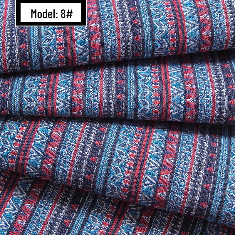 Yunnan Lijiang Ethnic-Style Cotton Linen Tablecloth – Retro Bohemian Decor.