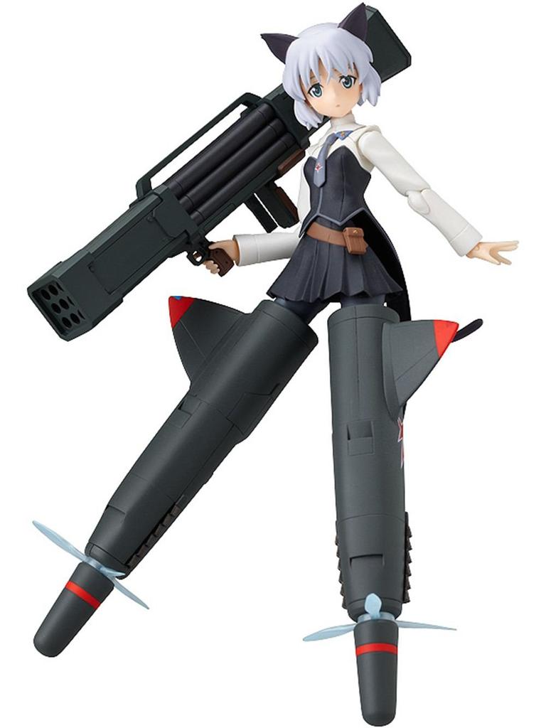 Figma Strike Witches Sanya Litvyak ABS PVC Painted Action V. (non-scale & Figure)