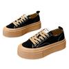 Mode Board Schuhe Damen Casual Muffin Sohle Damenschuhe Sommer Neu Dicke Sohle Erhöhend Canvas Schuhe