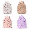 Flying Hong Chenille Student Backpack With Large Capacity For Casual Travel And School Use