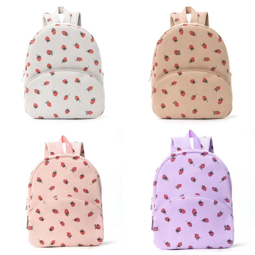 Flying Hong Chenille Student Backpack With Large Capacity For Casual Travel And School Use