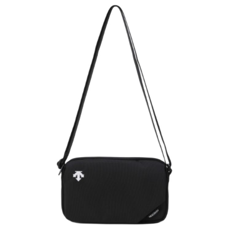 

Новая нейлоновая сумка кроссбоди DESCENTE, мини-сумка через плечо, унисекс, черная SQ323UBG7B-BLACK 22.1*4.1*14.0CM