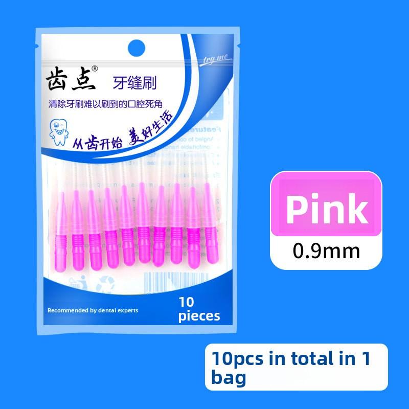 10 Stück Kieferorthopädische Pflege Zahnspangen Interdentalbürsten