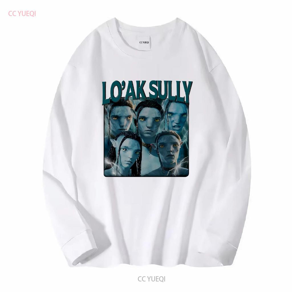 Limited Loak Sully Vintage T Shirt For Women and Man long or short sleeves vintage Washed Soft Versatile Stylish homme