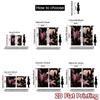 Set Of 2 Flat Printing Curtains Without Rod Floral Elegance Black Valentine Is Day Festival Popular Drapes Curtain Made Polyester