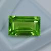 10.05 Ct Natural Loose Gemstone Green Peridot Baguette Cut Quality
