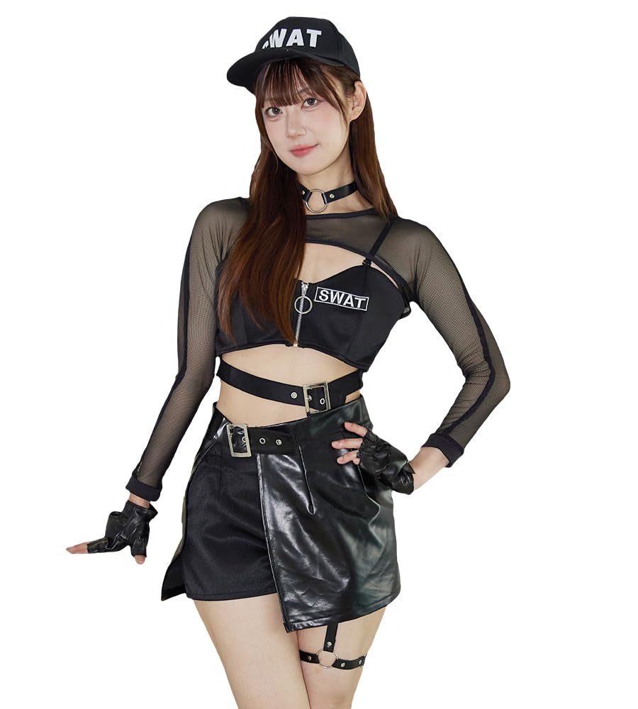 

Женский сексуальный костюм полицейского спецназа Brightlara для Хэллоуина (cos070-SKT-M)